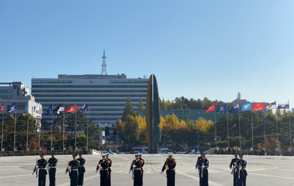 전쟁기념관에서 펼쳐지는 평화의 퍼포먼스, 의장행사